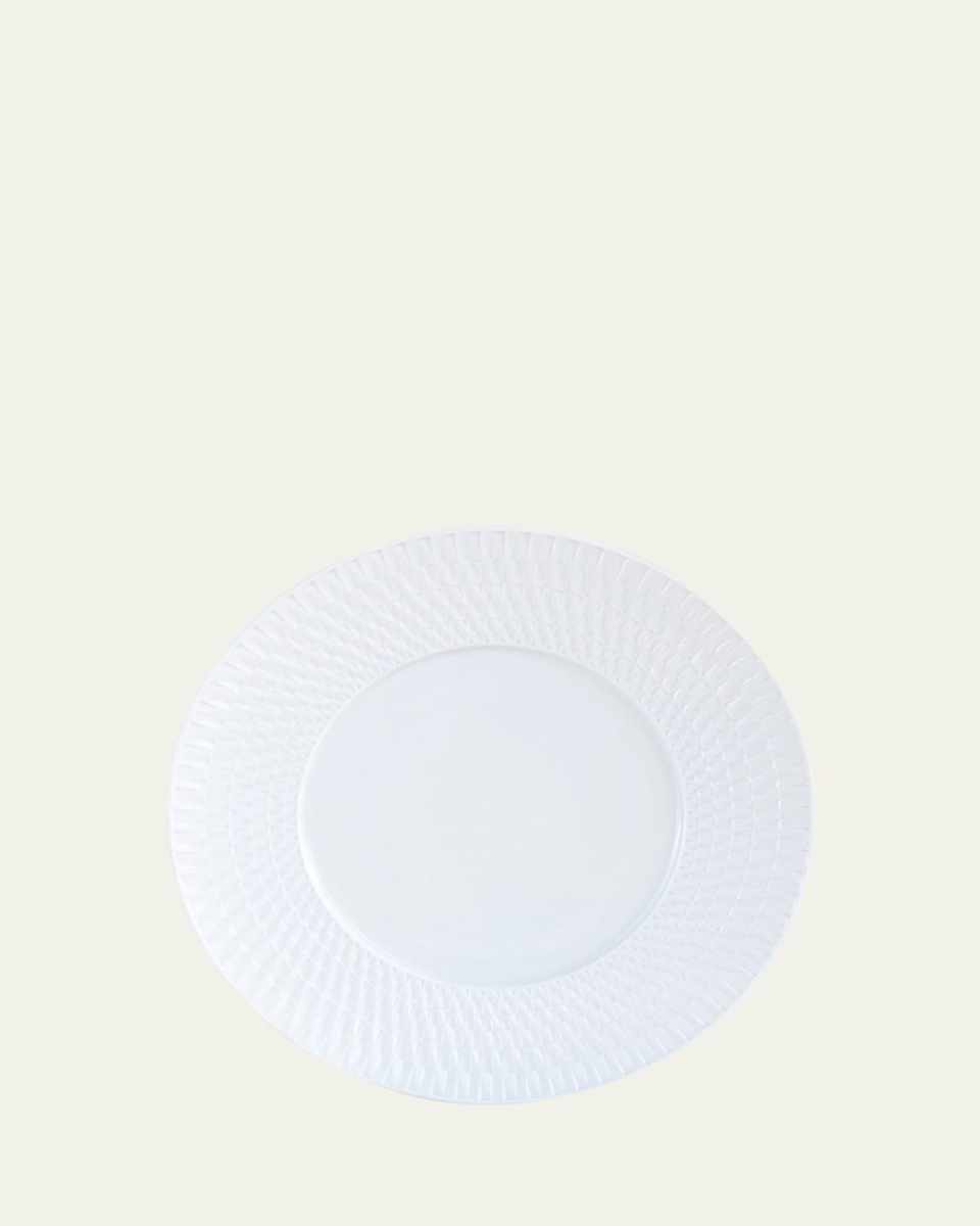 Twist White Salad Plate, 8.3"